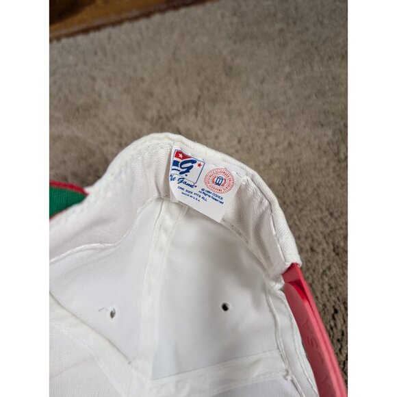 Vintage Maryland Terrapins Hat NCAA 90s Snapback The Game Terps Script Spellout - Picture 8 of 8